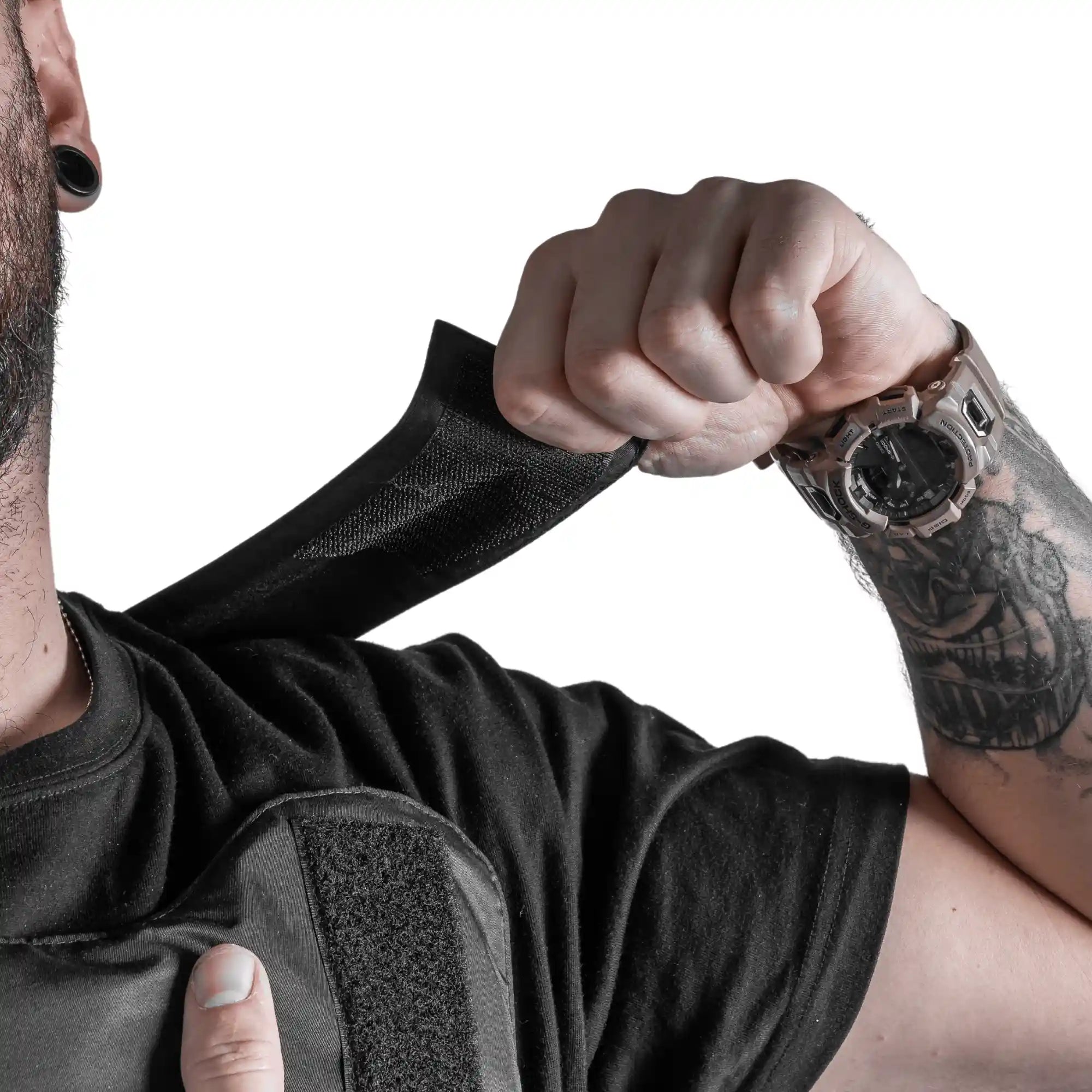 Unterziehweste schwarz - bis zu SK1