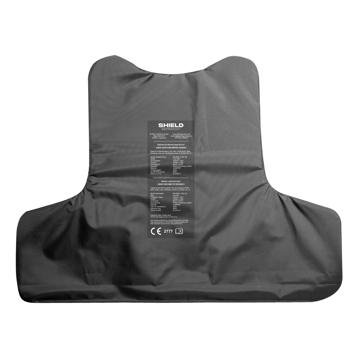 SK1 / VPAM3 Weicheinlagen Paar inkl. Stich- & Splitterschutz