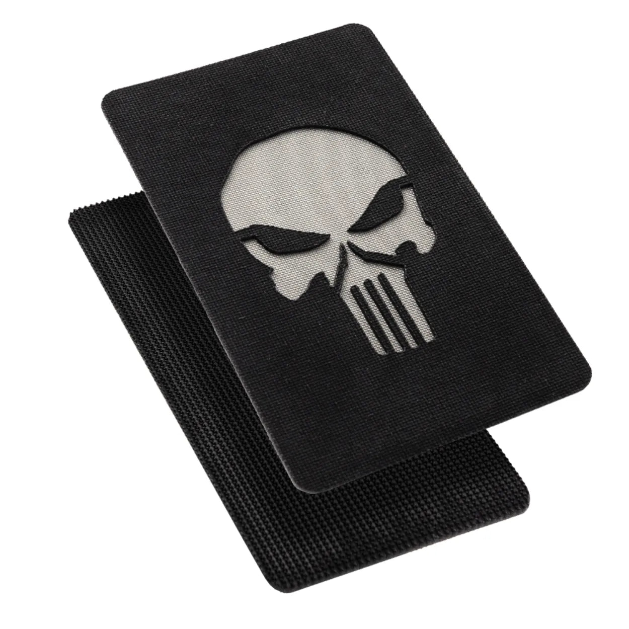 Lasercut Patch - Punisher - Schwarz