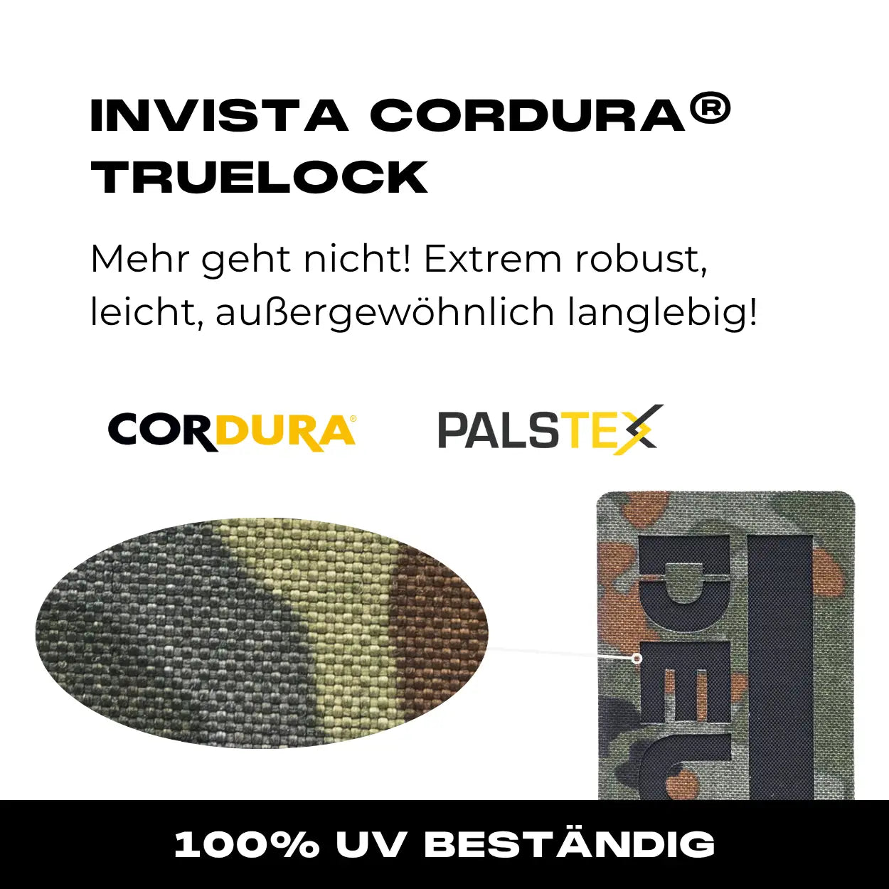 Lasercut Patch - DEU - 5 Farben Flecktarn