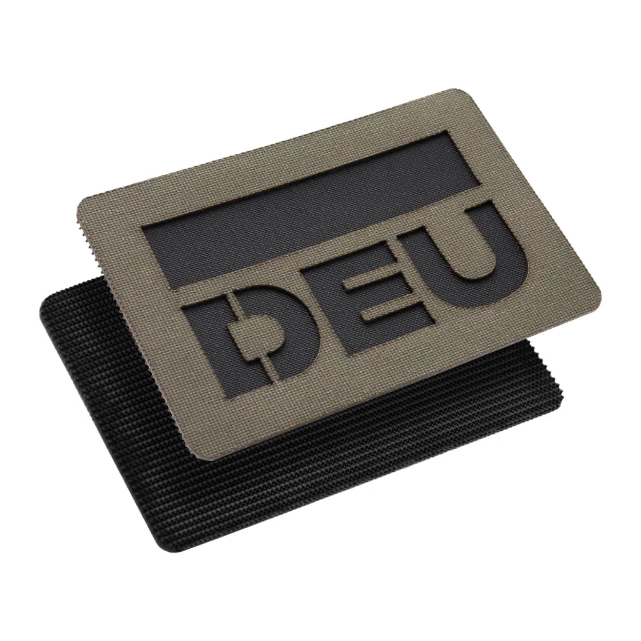Lasercut Patch - DEU - Steingrau Oliv