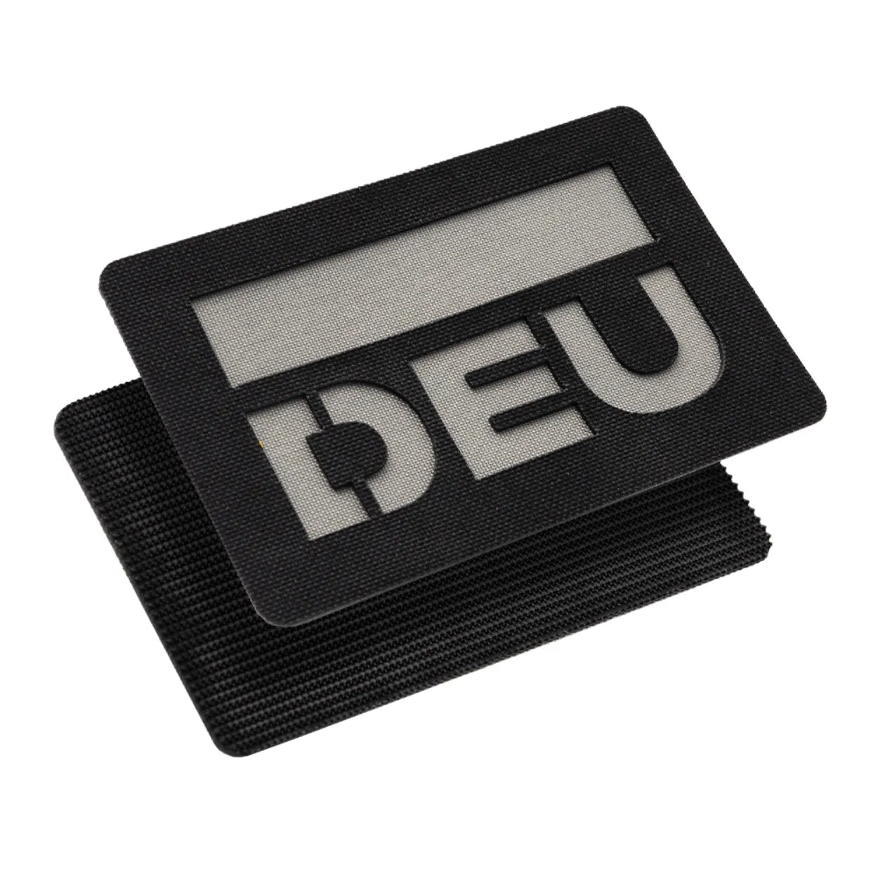 Lasercut Patch - DEU - Schwarz