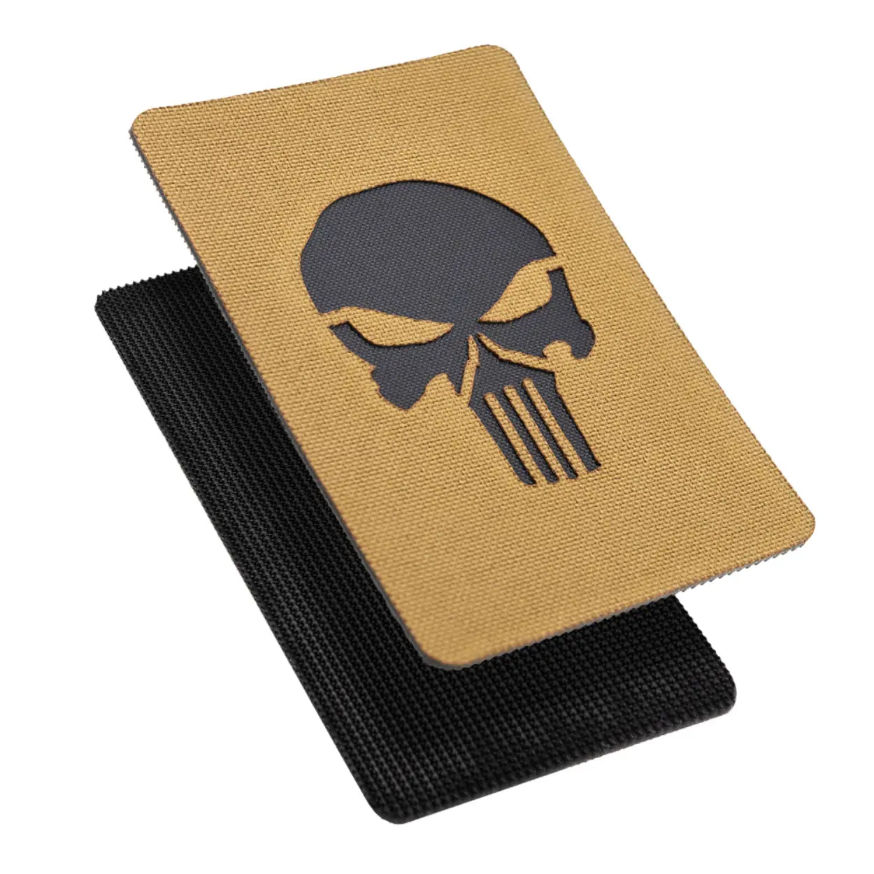 Lasercut Patch - Punisher - Coyote