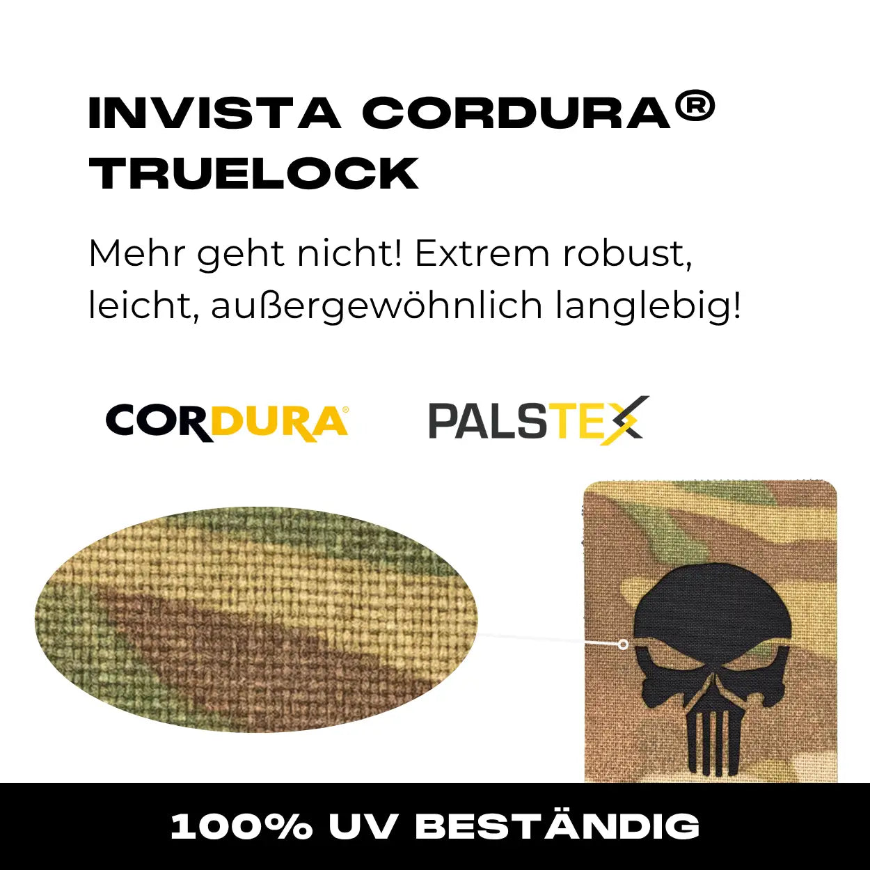 Lasercut Patch - Punisher - Multicam Hell