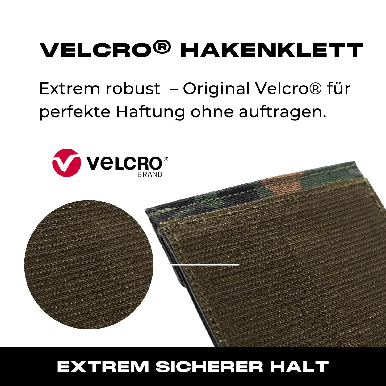 Tactical Wallet Münzfach - 5-Farben Flecktarn