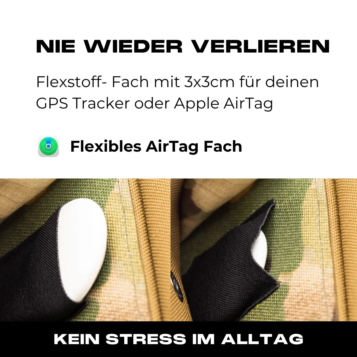 Tactical Wallet Münzfach - Multicam Hell