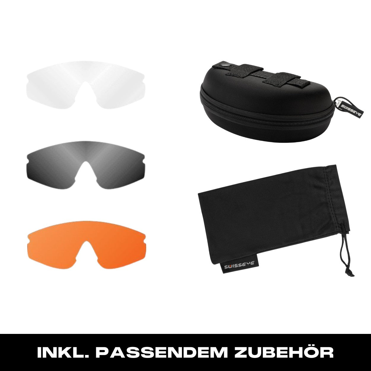 Swiss Eye Apache Schießbrille Oliv