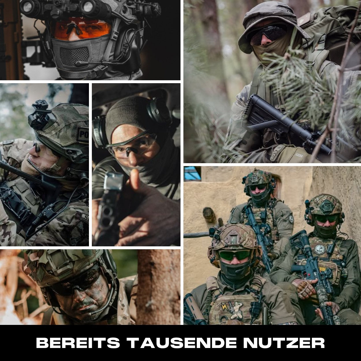 Swiss Eye Apache Schießbrille Coyote