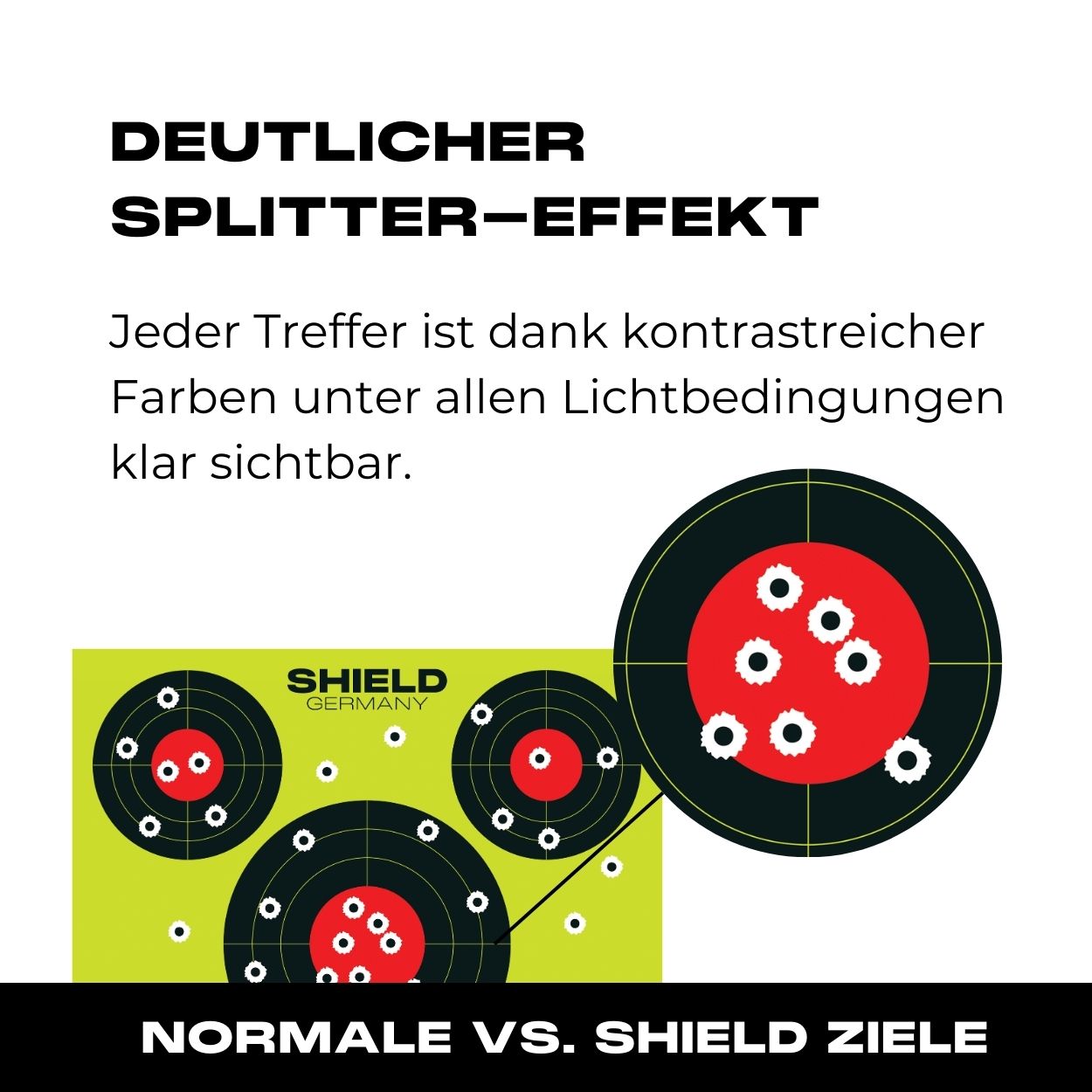 SHIELD Splatter Targets 10er Pack 30x30cm - 06
