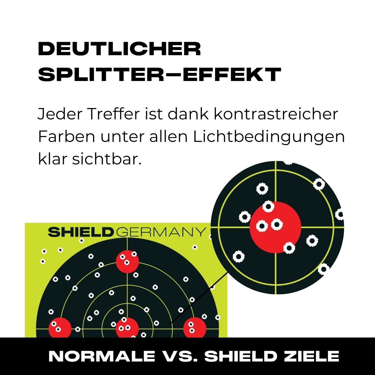 SHIELD Splatter Targets 10er Pack 30x30cm - 07