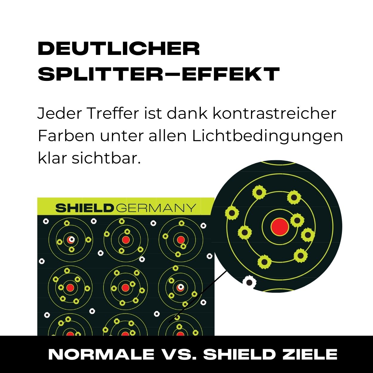 SHIELD Splatter Targets 10er Pack 45x30cm - 03