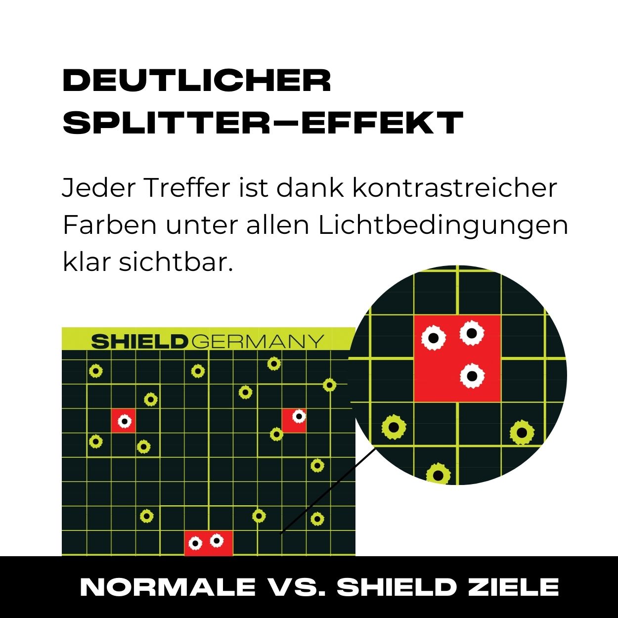 SHIELD Splatter Targets 10er Pack 45x30cm - 04