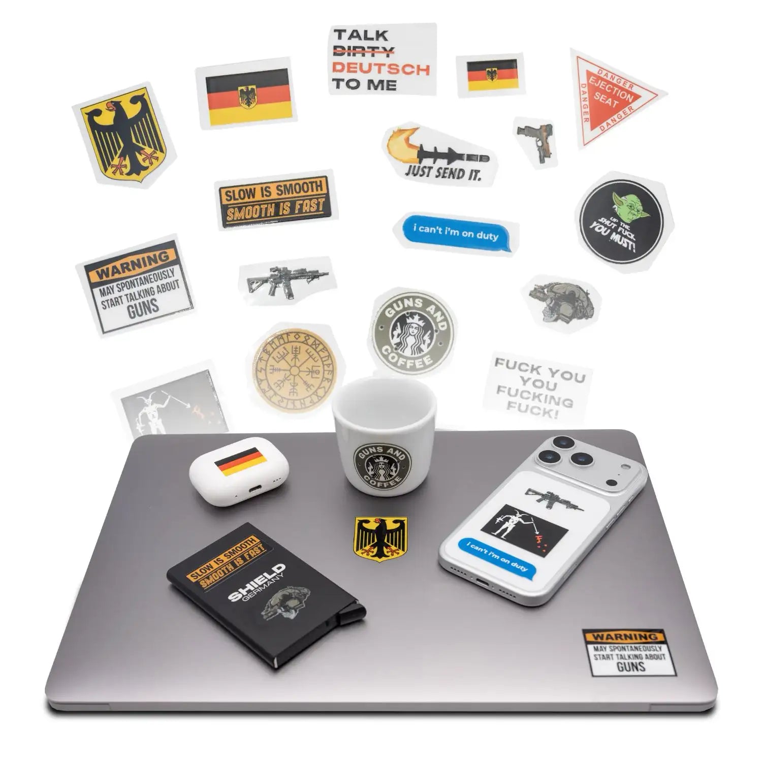 Sticker Set - Tactical 01 - DIN A5