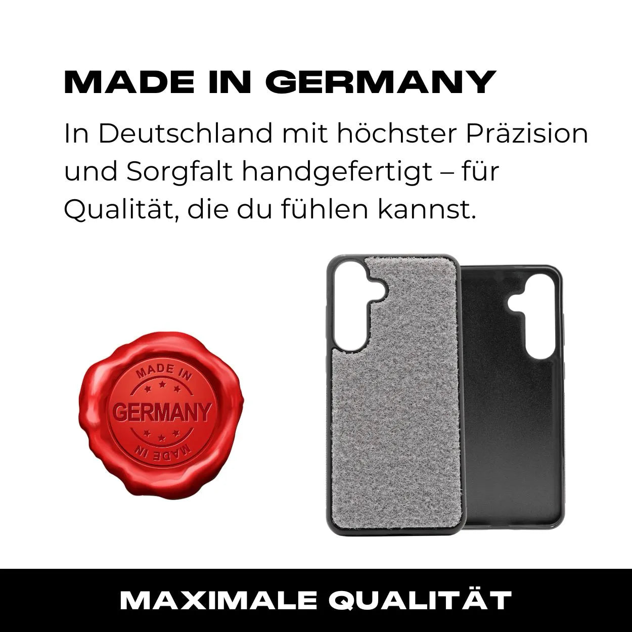 Tactical Case mit Wolfgrey Flauschklett - Samsung Galaxy S25 Reihe