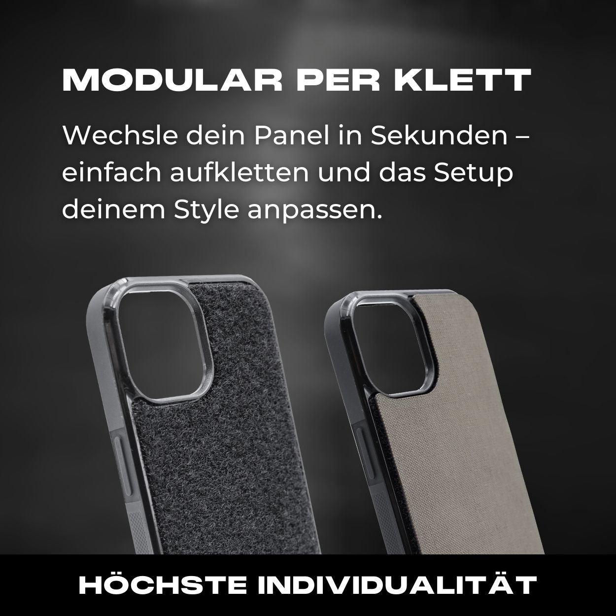 Tactical Case Cordura Panel - iPhone 15 Reihe