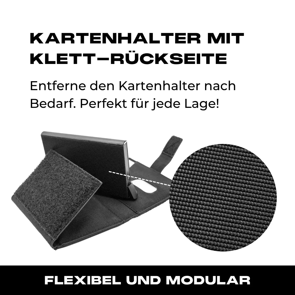 Tactical Wallet MK2 - Schwarz