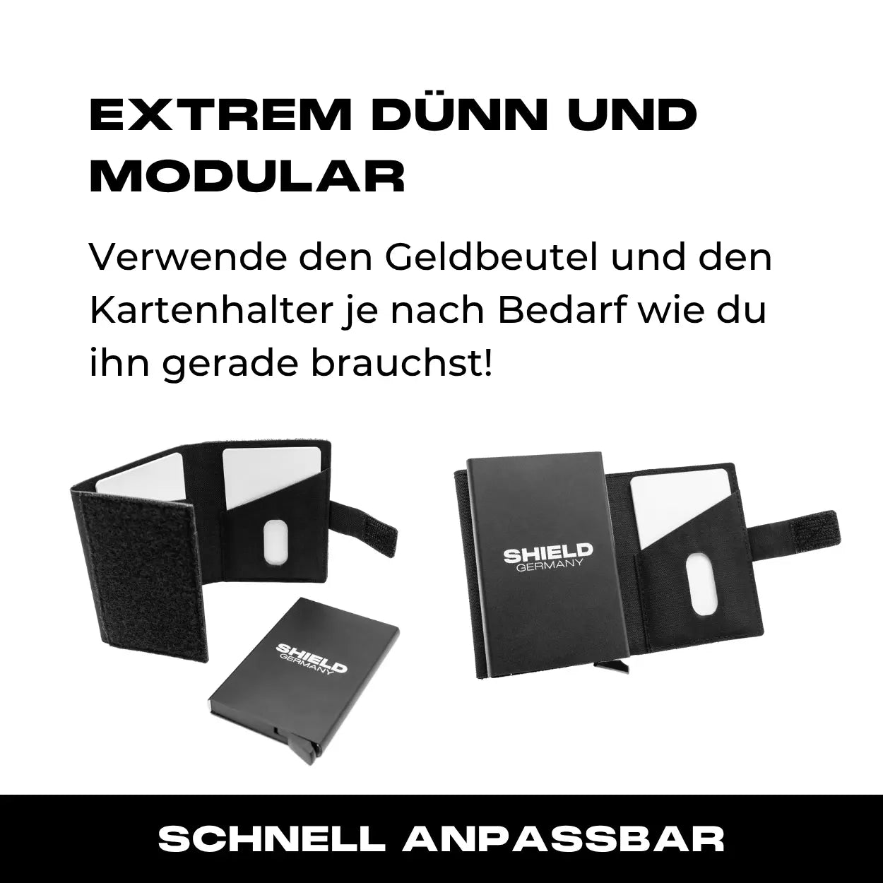 Tactical Wallet MK2 - Schwarz