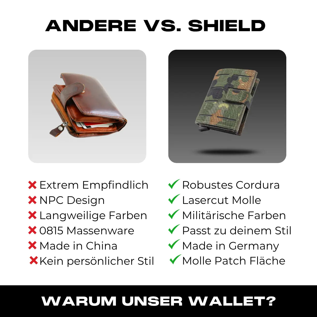 Tactical Wallet MK2 - 5-Farben Flecktarn