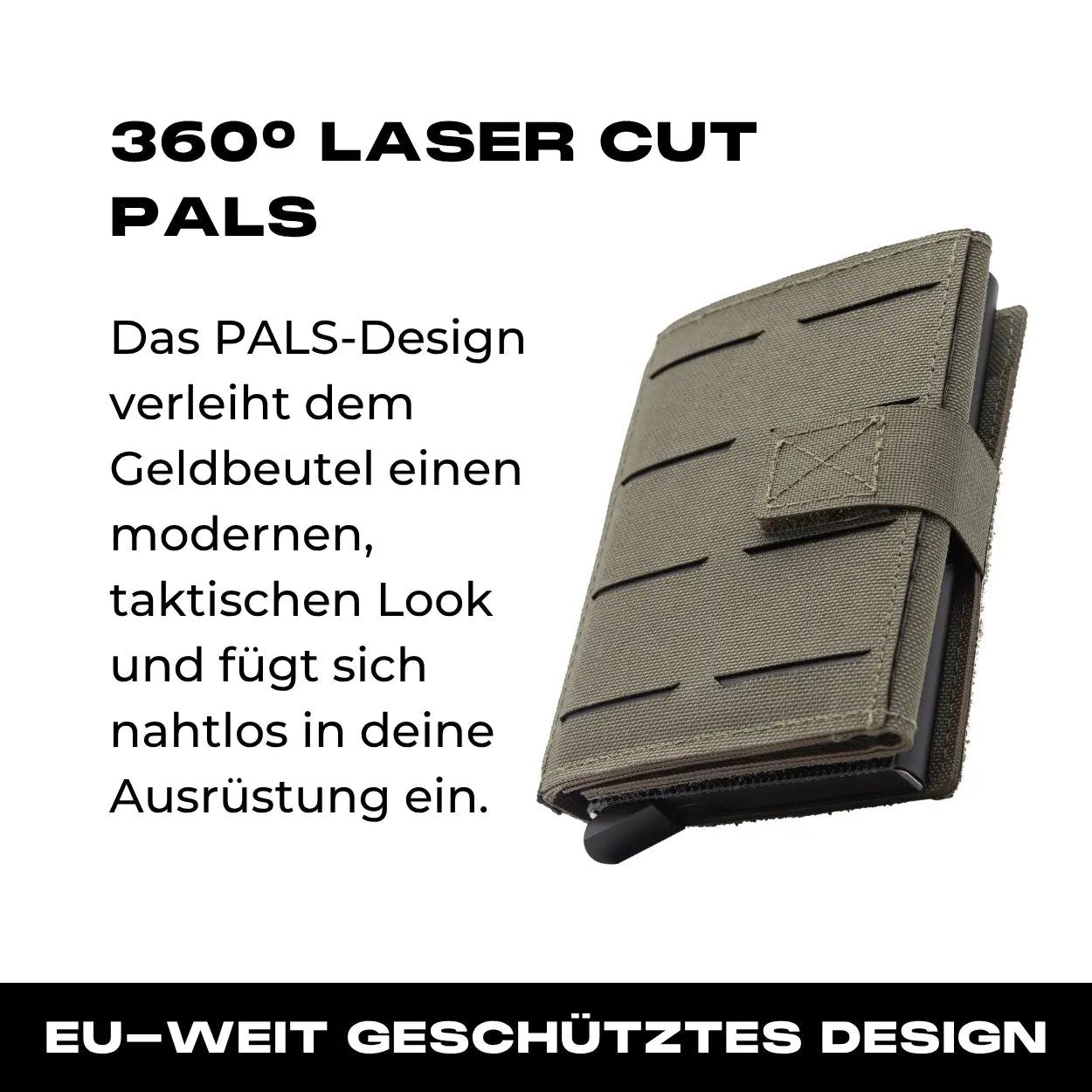 Tactical Wallet MK2 - Steingrau Oliv