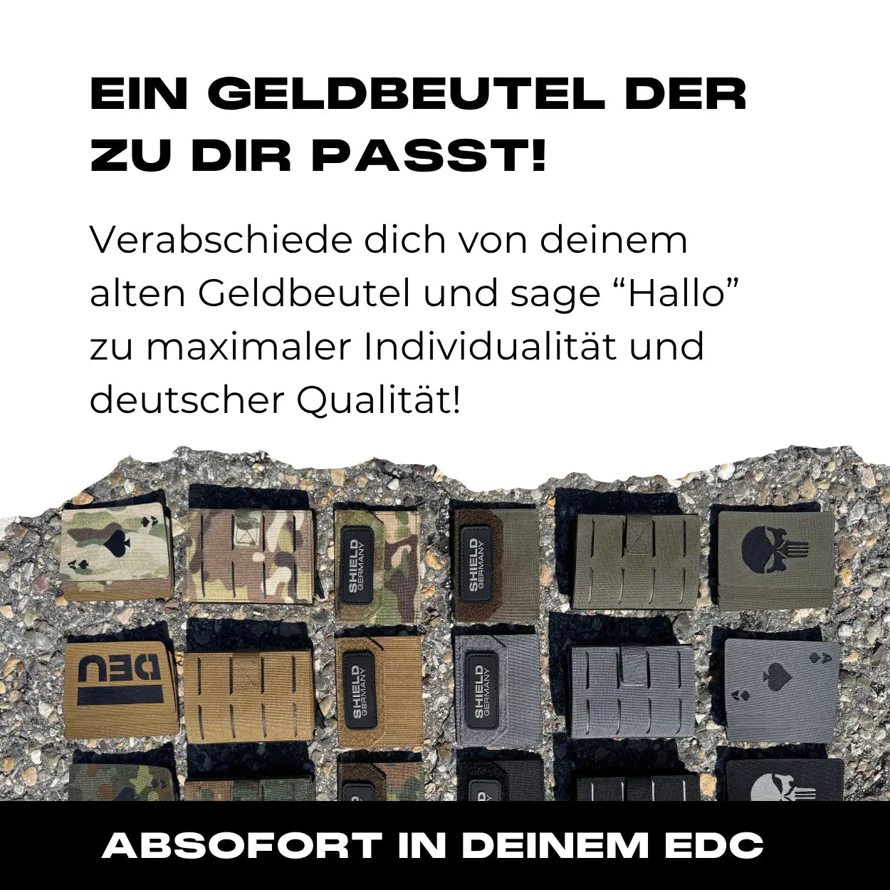 Tactical Wallet MK2 - Schwarz