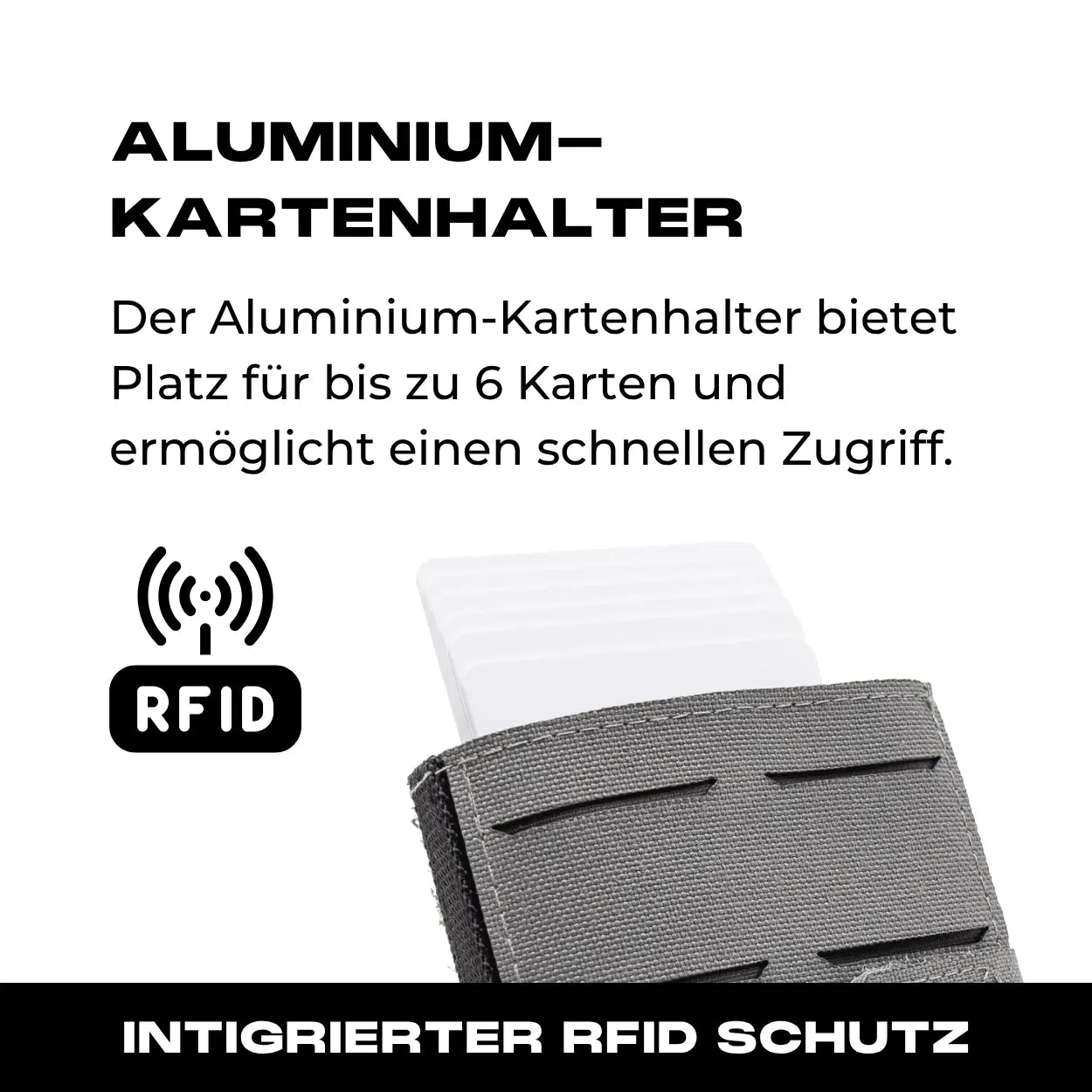 Tactical Wallet MK2 - Wolfgrey