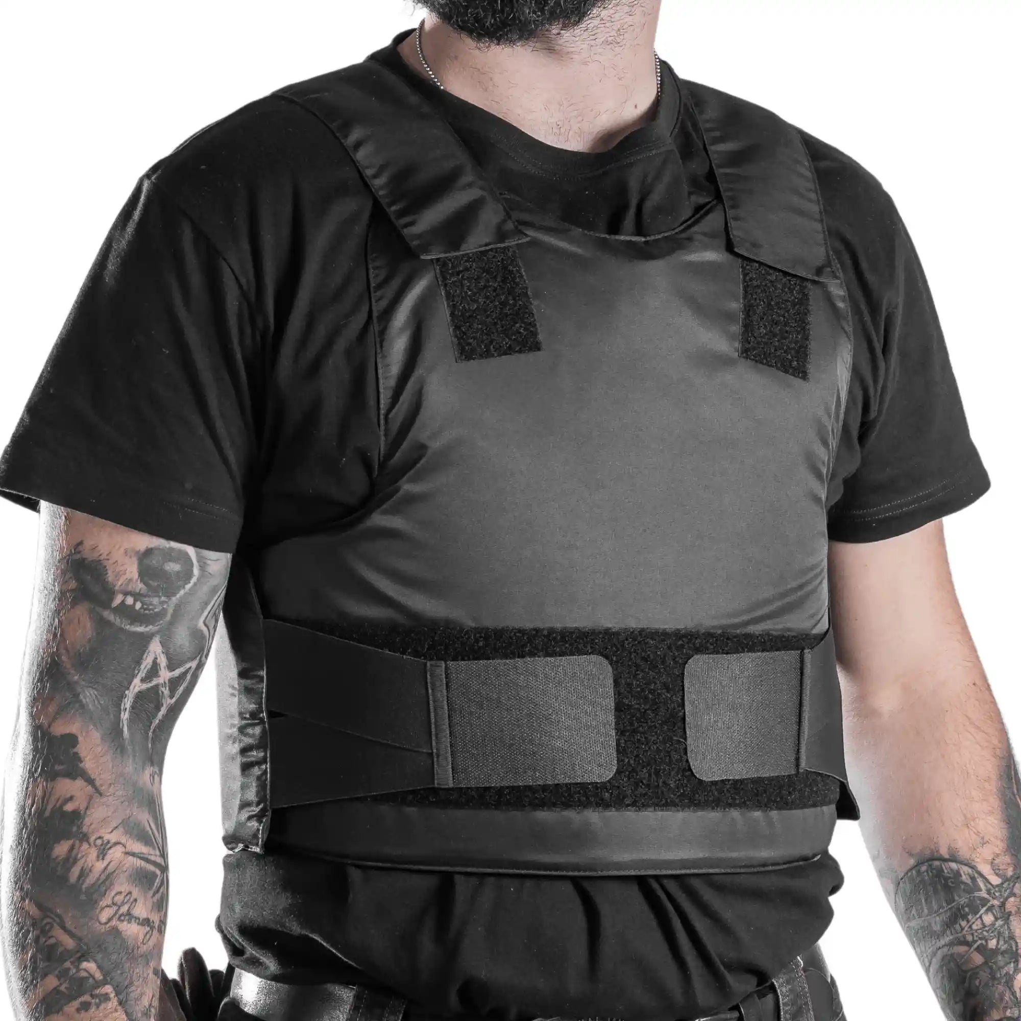 Unterziehweste schwarz - bis zu SK1