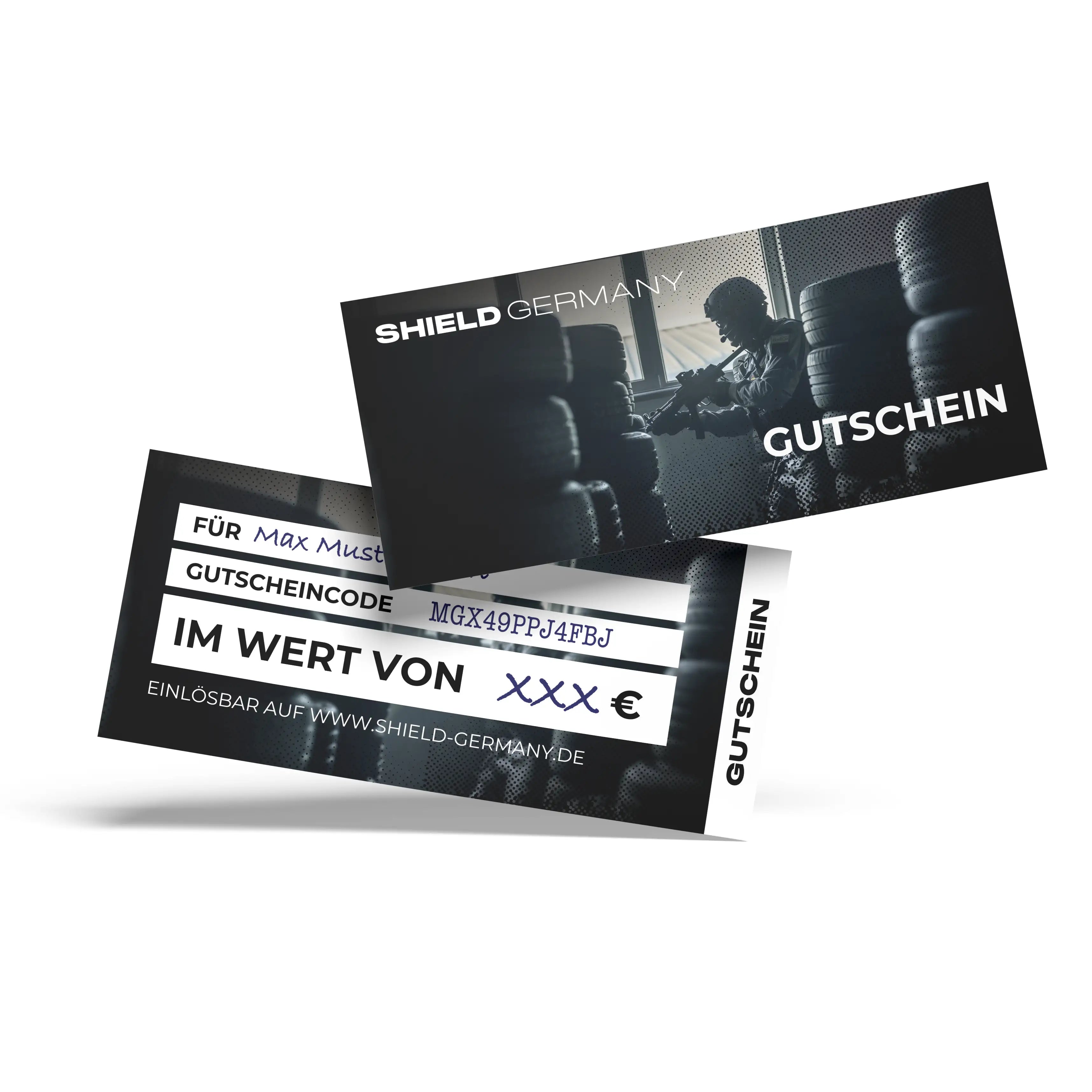 SHIELD Germany Geschenk Gutschein - Tactical Design