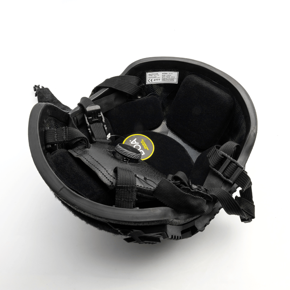 NIJ-IIIA FAST Helm High-Cut Schwarz