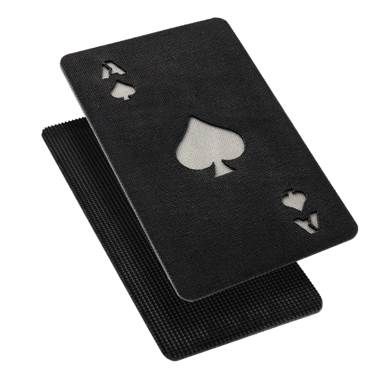 Lasercut Patch - Ace of Spades - Schwarz