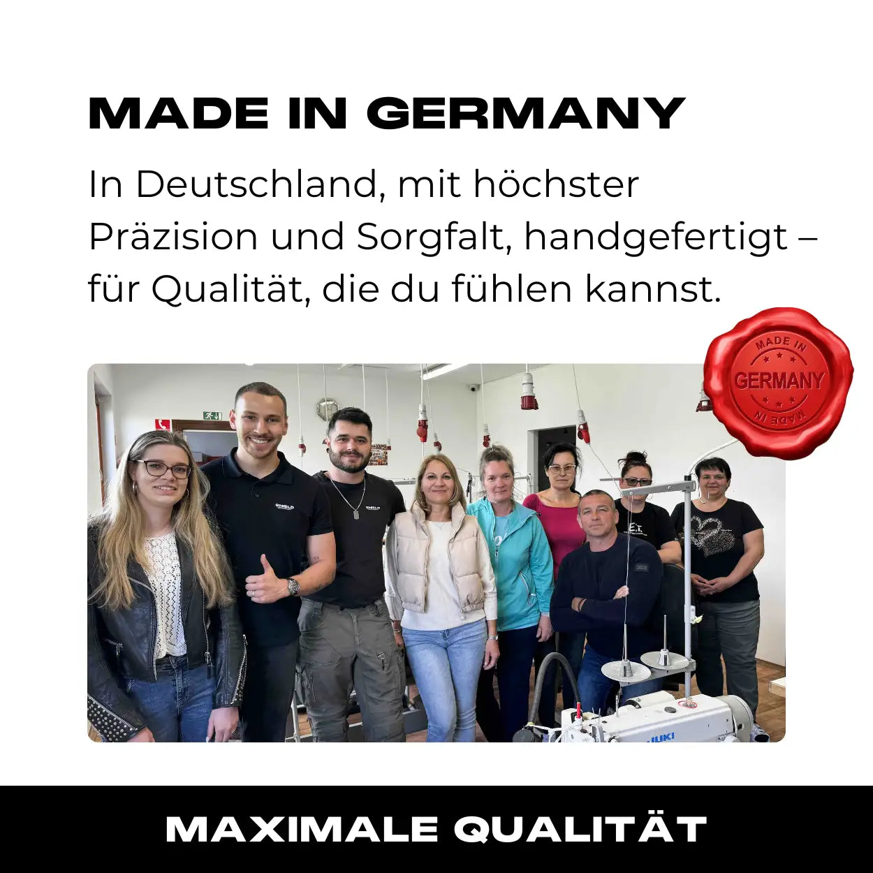 Lasercut Patch - DEU - Schwarz