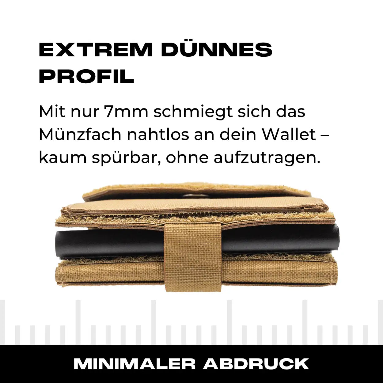 Tactical Wallet Münzfach - Coyote