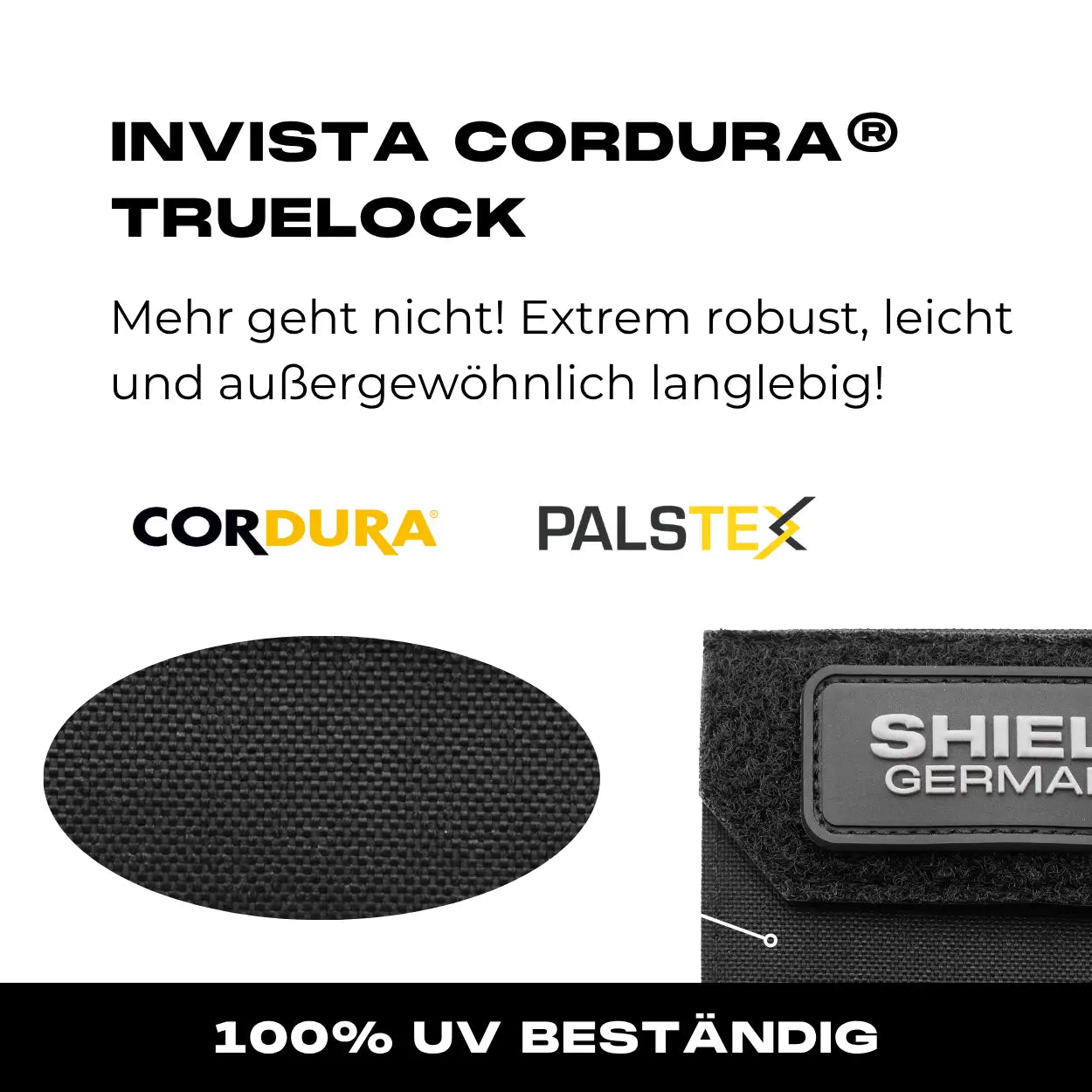 Tactical Wallet Münzfach - Schwarz