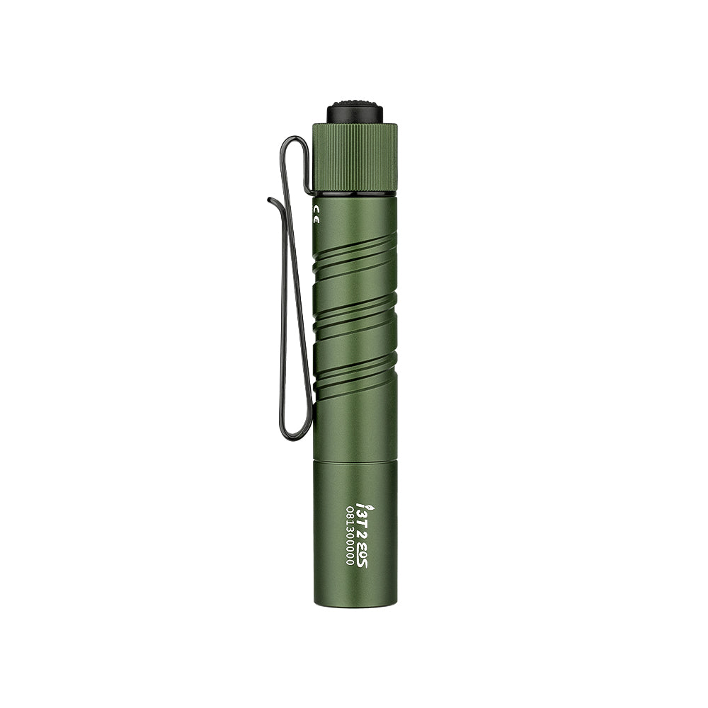 Olight I3T 2 EDC Taschenlampe Steingrau Oliv