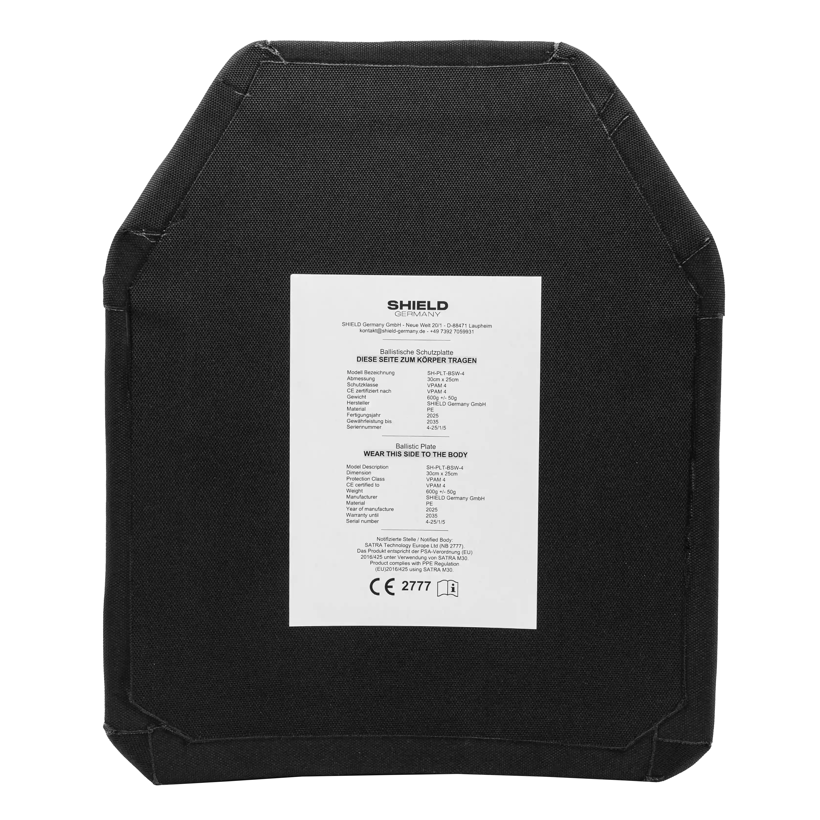 SK1 / VPAM 4 Platte Single Curved 0,6kg - Einzeln