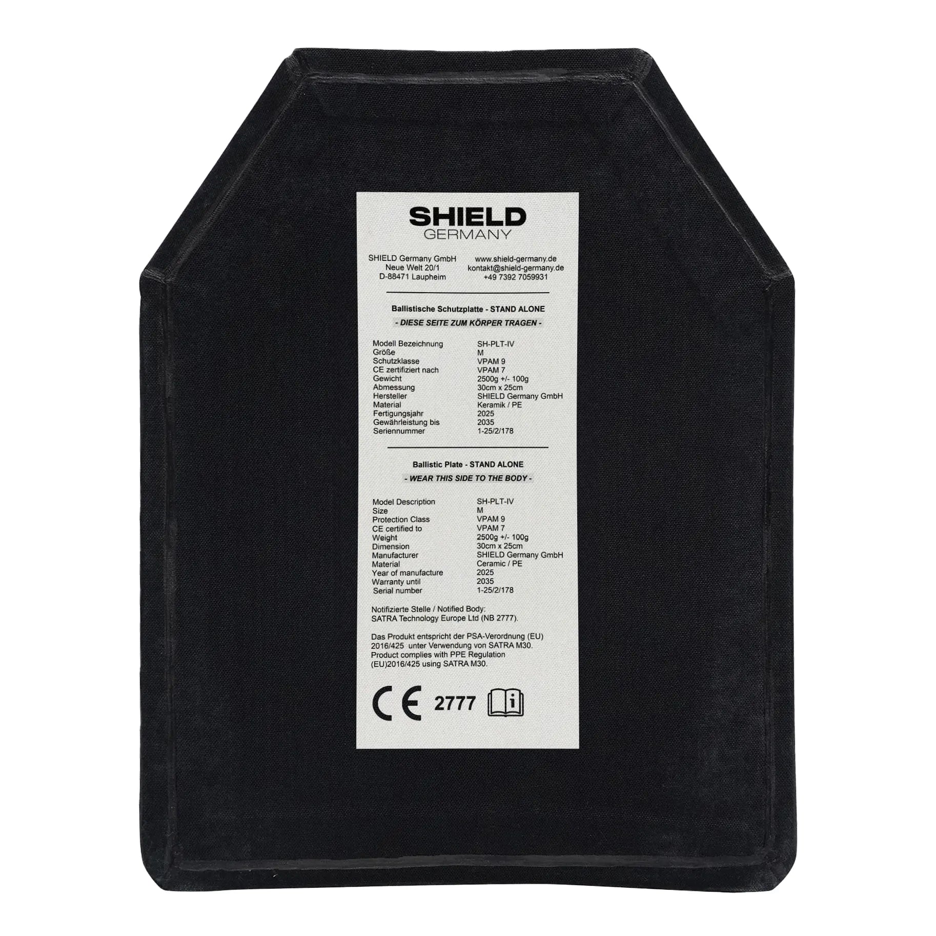 SK4 / VPAM9 Platte Multicurved 2,5kg