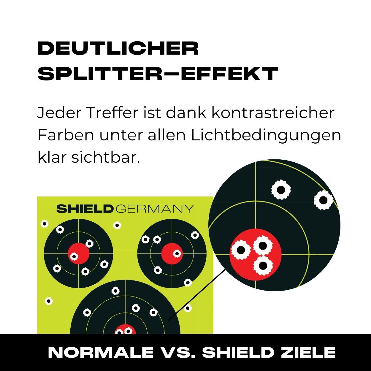 SHIELD Splatter Targets 10er Pack 45x30cm - 01