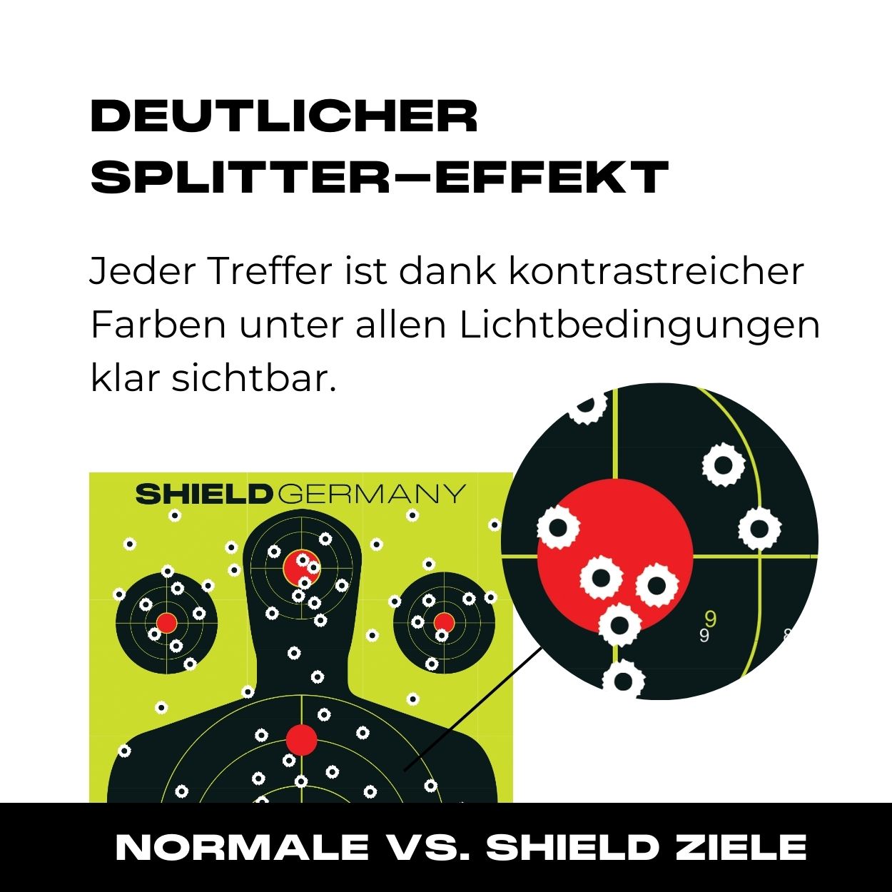 SHIELD Splatter Targets 10er Pack 45x30cm - 05