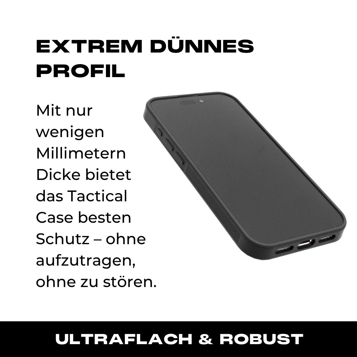 Tactical Case mit Coyote Flauschklett - iPhone 14 Reihe