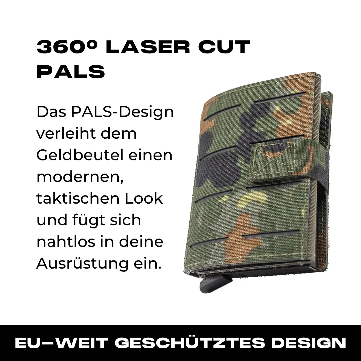 Tactical Wallet MK2 - 5-Farben Flecktarn