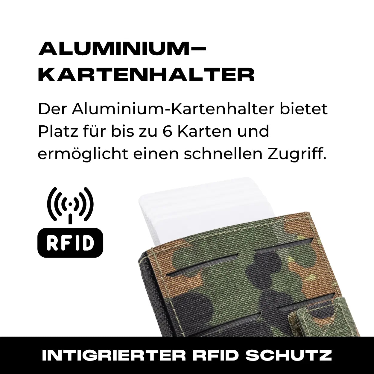 Tactical Wallet MK2 - 5-Farben Flecktarn